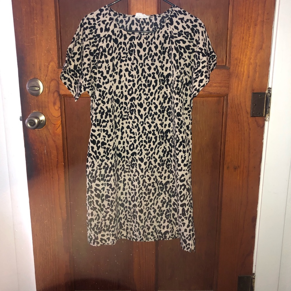 Leopard Print mini dress